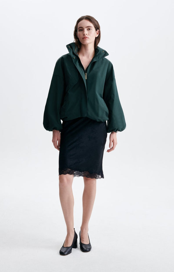 Chaqueta Vanessa Bruno Hans verde, vista frontal