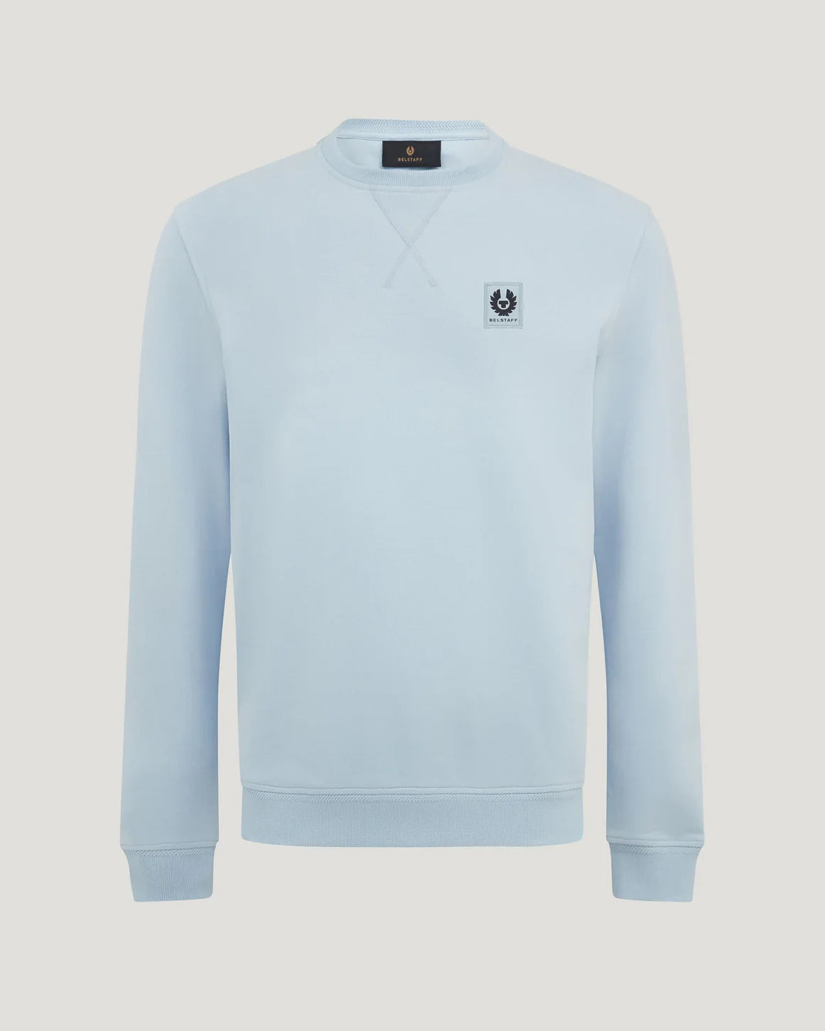 SUDADERA BELSTAFF CUELLO REDONDO LOGO BELSTAFF