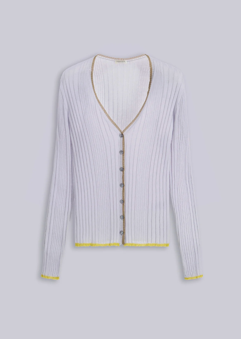 Chaqueta de Punto Lila Roberto Collina Roberto Collina