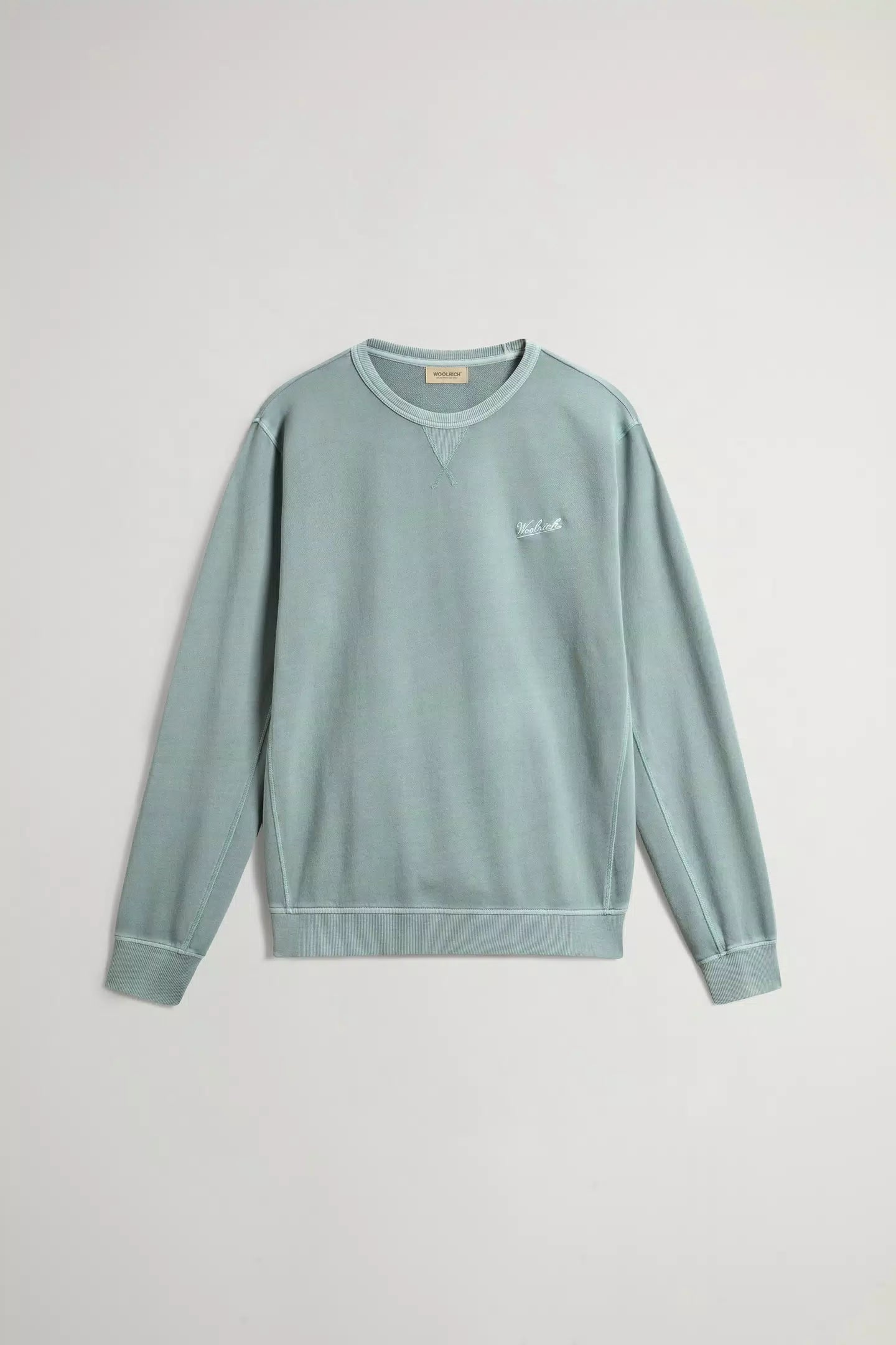 WOOLRICH SUDADERA DE CUELLO REDONDO STONE WASH Woolrich