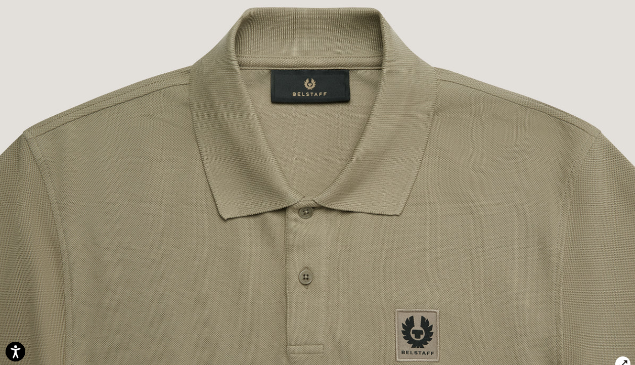 Polo Jersey Belstaff Pique Kakhi BELSTAFF