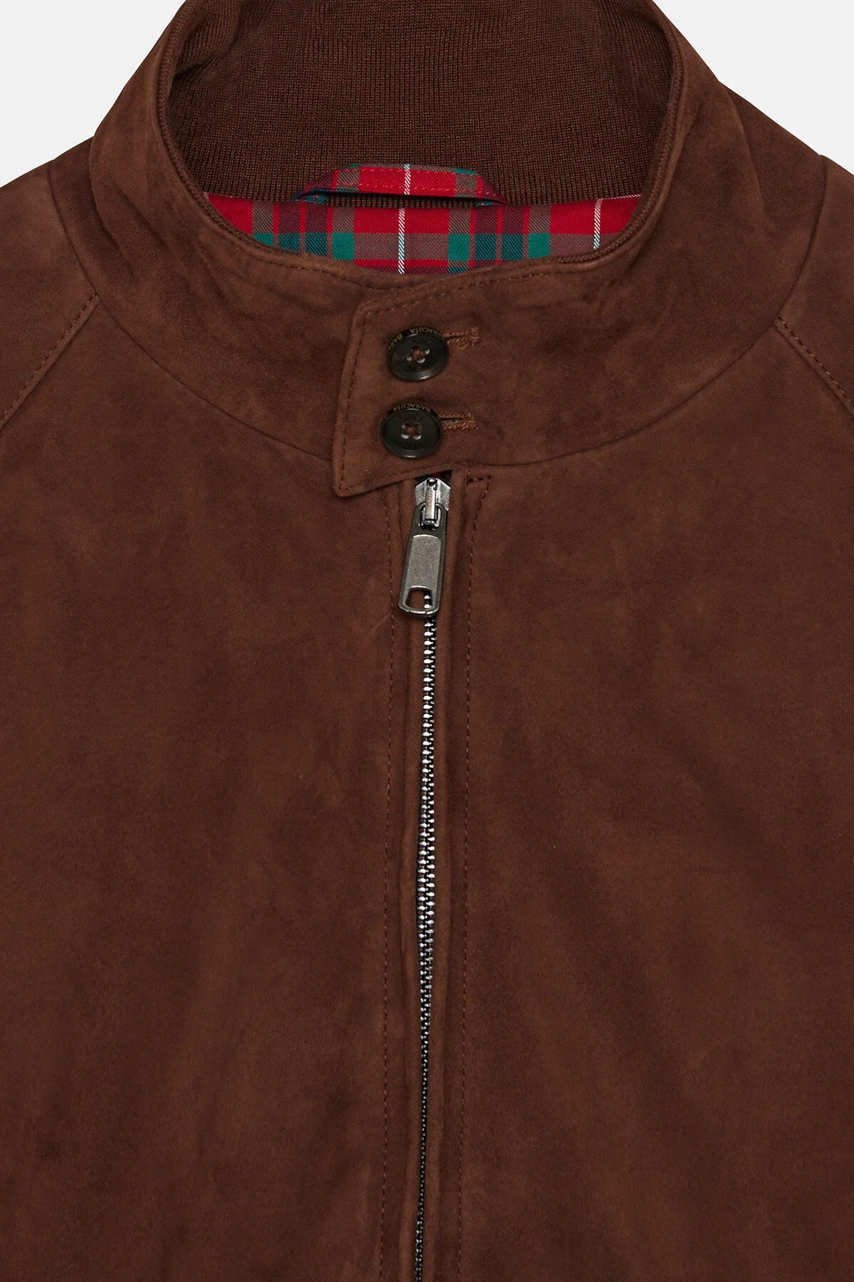 CAZADORA ANTE BOMBER BARACUTA CHOCOLATE