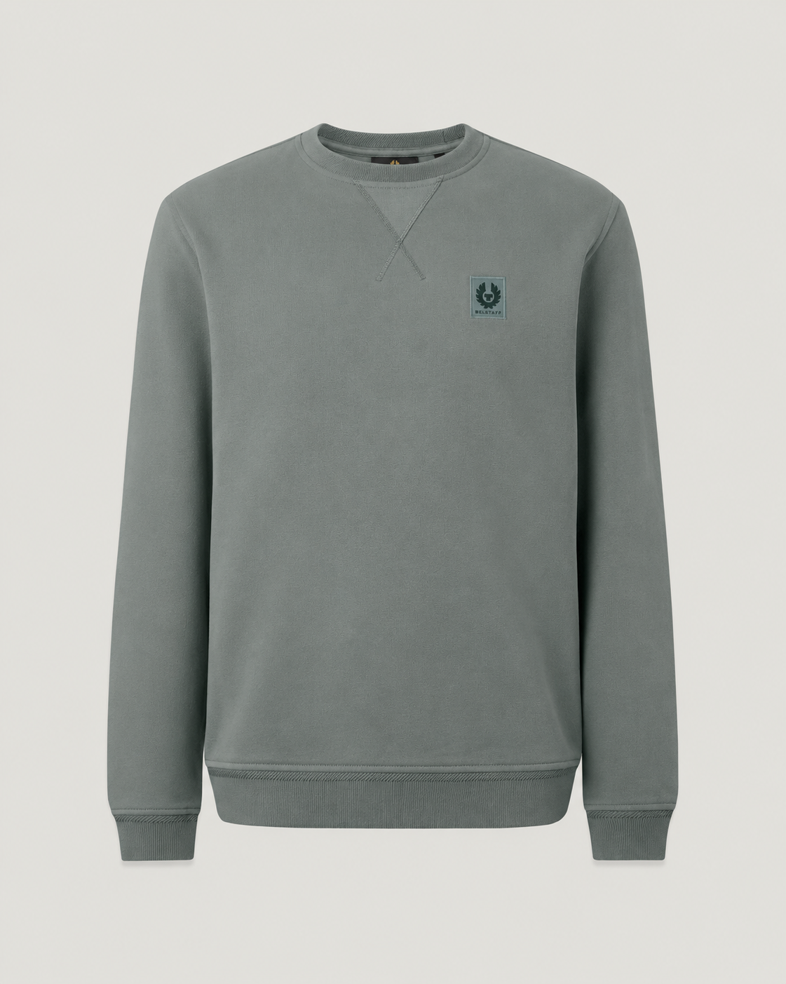 Sudadera Belstaff cuello redondo gris