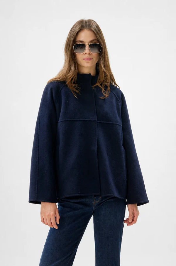 Five Jeans Valina chaquetón azul marino de mujer