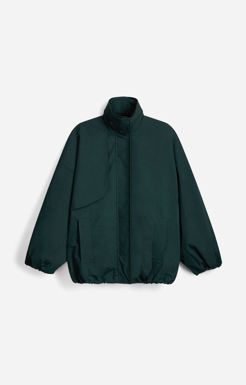 Chaqueta Vanessa Bruno Hans verde, vista lateral