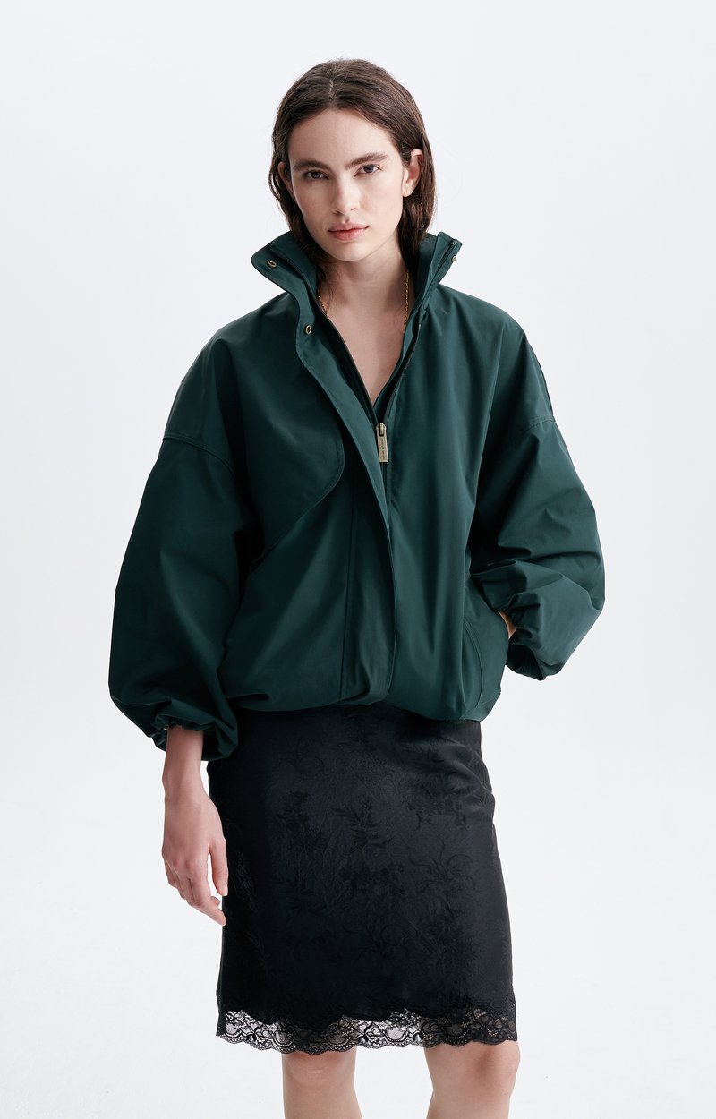 Chaqueta Vanessa Bruno Hans verde, detalle