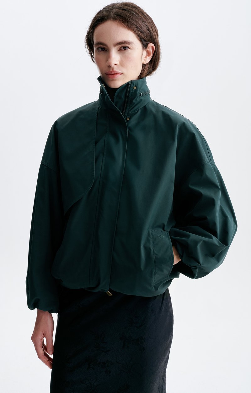 Chaqueta Vanessa Bruno Hans verde, vista trasera