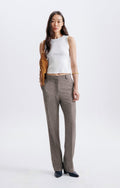 Pantalón Vanessa Bruno Hajar marrón, vista frontal