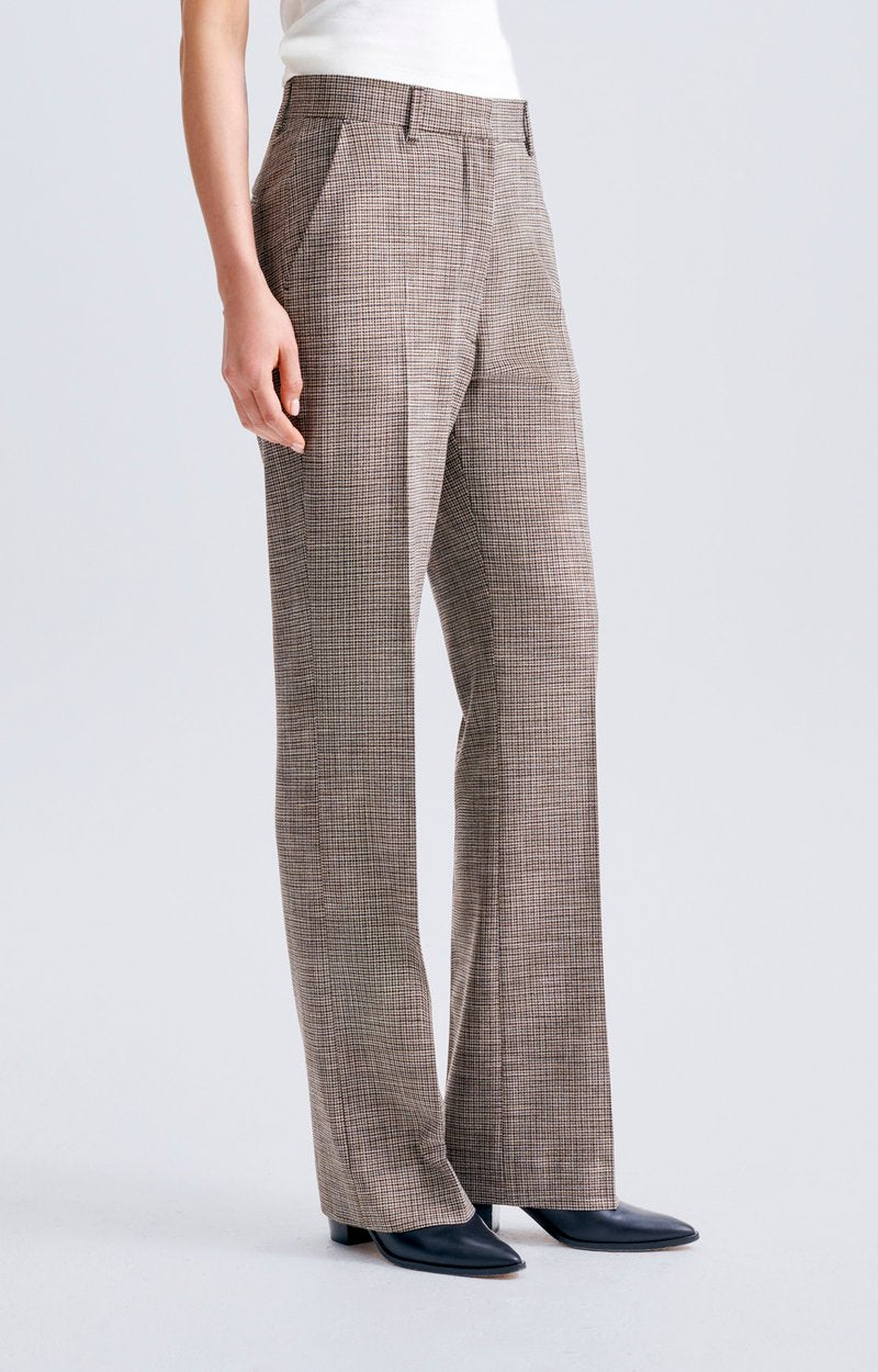 Pantalón Vanessa Bruno Hajar marrón, vista trasera