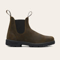 Botines Chelsea Blundstone 1615 Originals mujer en ante verde oliva