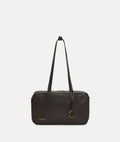 Bolso satchel mediano Liebeskind Clarice II de piel marrón, vista frontal