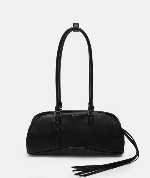 Bolso satchel Liebeskind Frieda M negro, vista frontal