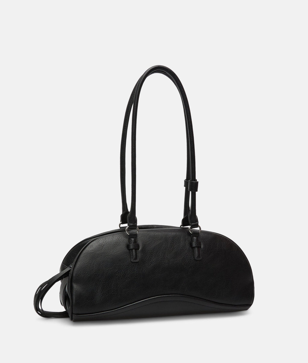 Parte trasera del bolso satchel Liebeskind Frieda M negro
