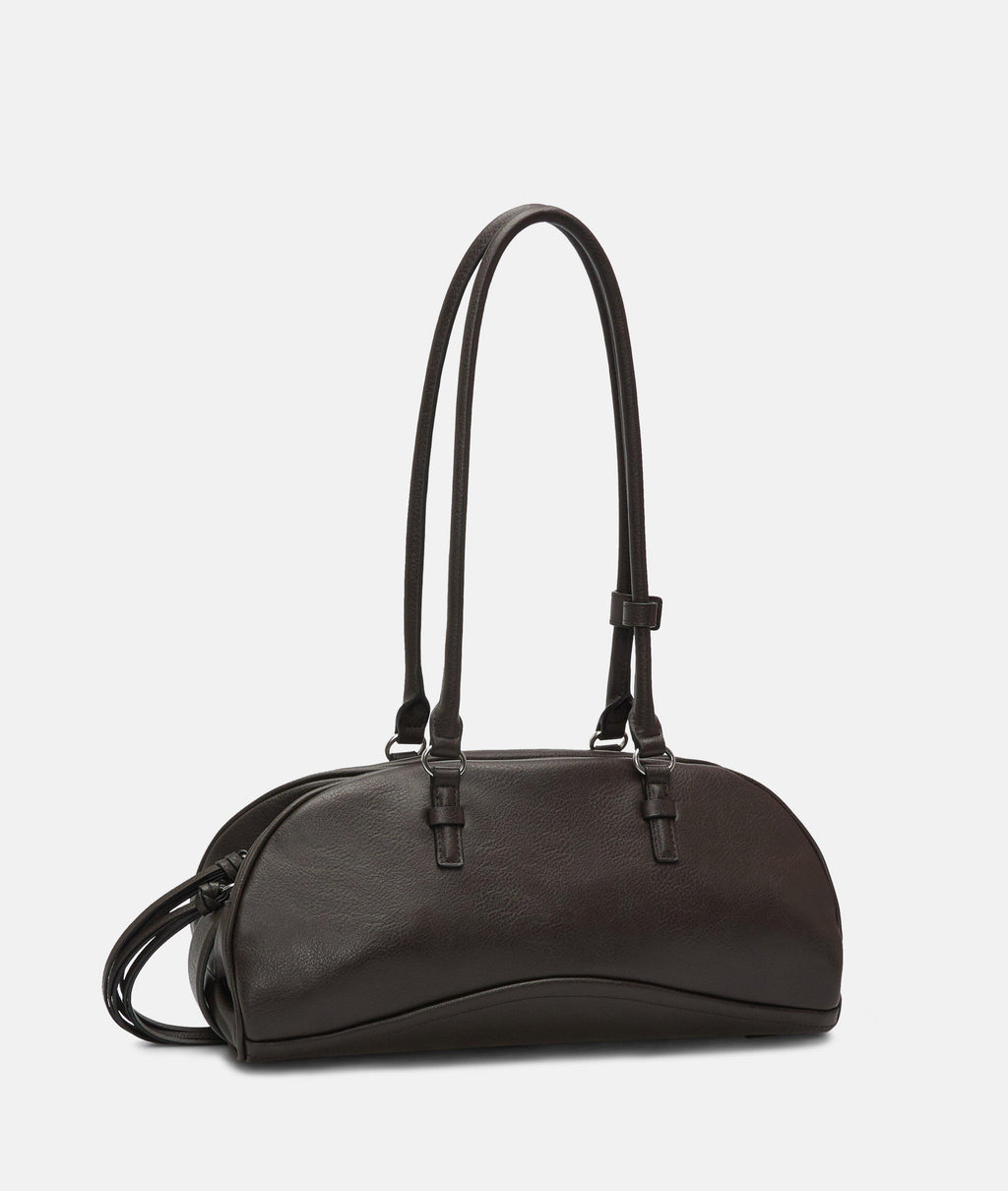 Parte trasera del bolso satchel Liebeskind Frieda M marrón