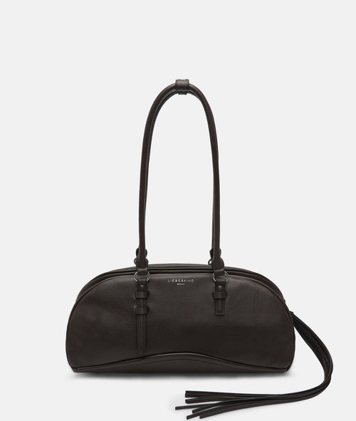 Bolso satchel Liebeskind Frieda M marrón, vista frontal