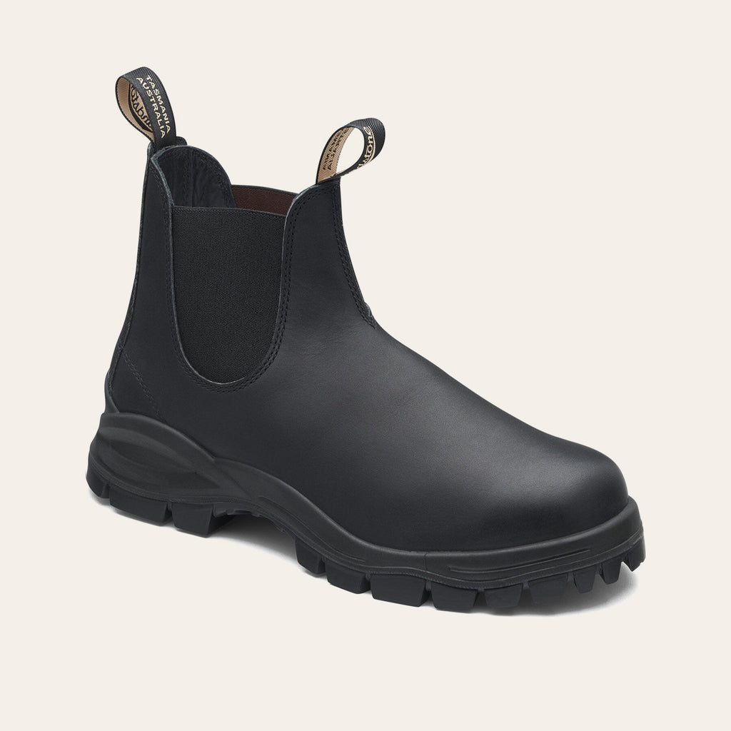 Botines Chelsea Blundstone 2240 Lug Boot mujer en piel negra, foto 2