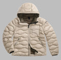 Plumifero Corta Acolchada Blauer Beige