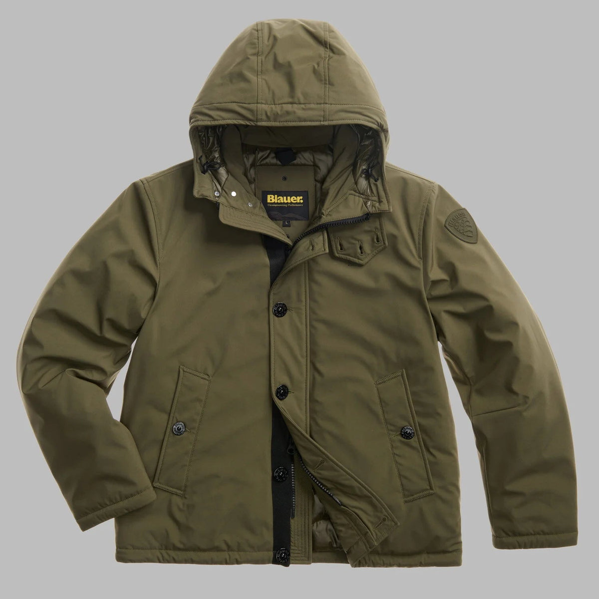 Cazadora Andrew neopreno ligero Blauer verde oscuro