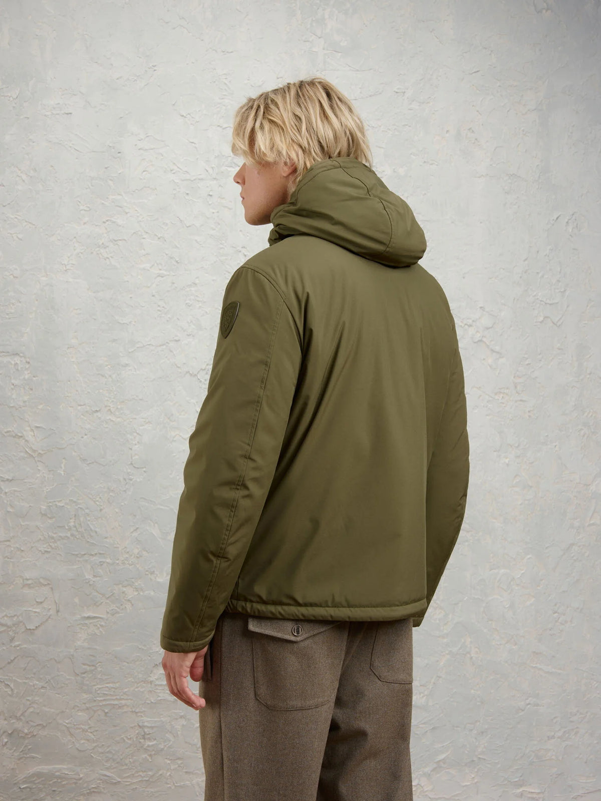 Cazadora Andrew neopreno ligero Blauer verde oscuro, vista 4