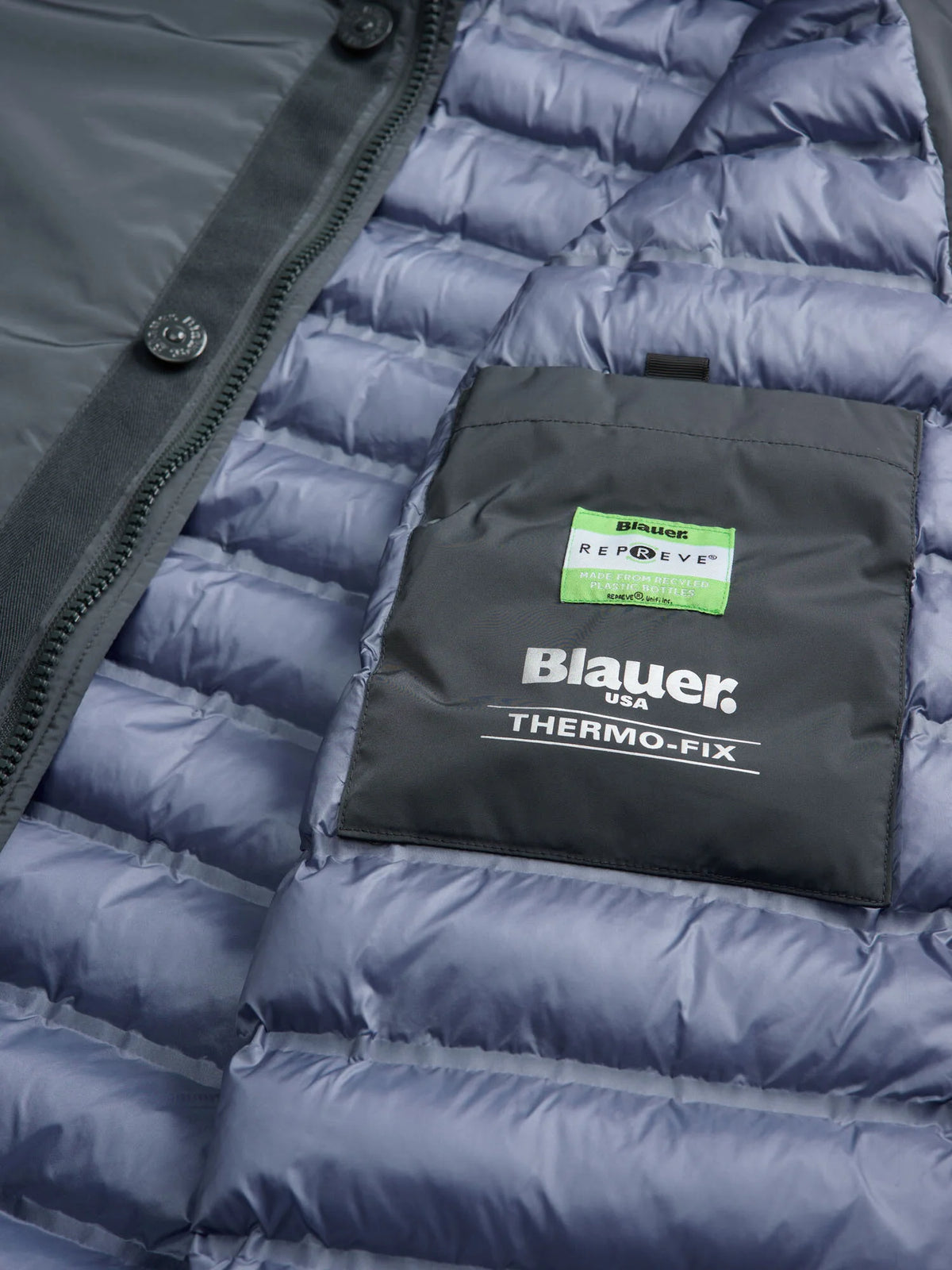 Parka Faywood Thermosealed Blauer gris, vista 4