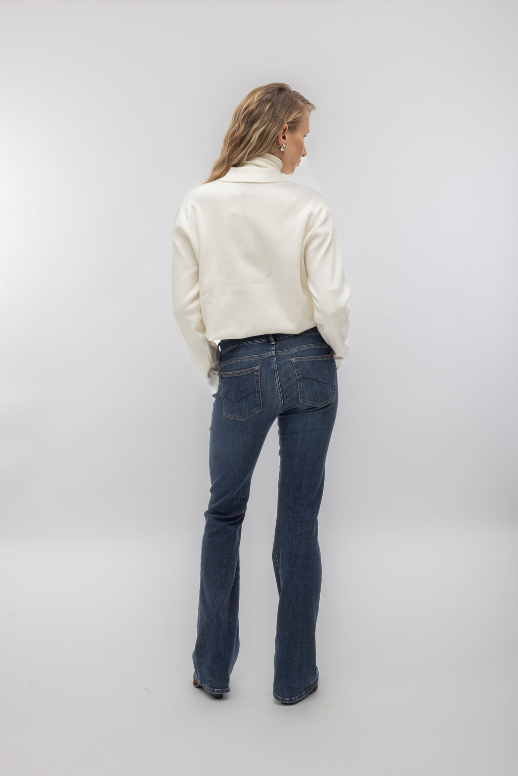 Pantalón vaquero Cigala's Bell Bottom 125 azul, vista 2