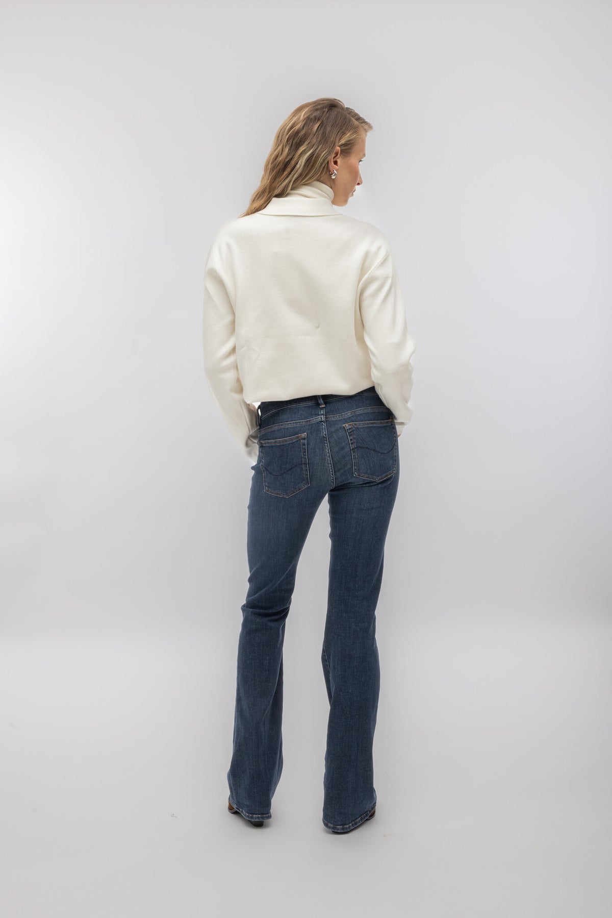Pantalón vaquero Cigala's Bell Bottom 125 azul, vista 2