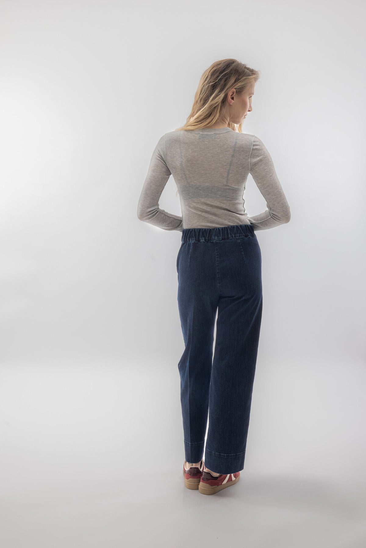 Pantalón vaquero Cigala's Relaxed Wide Leg 195-1 azul, vista 2