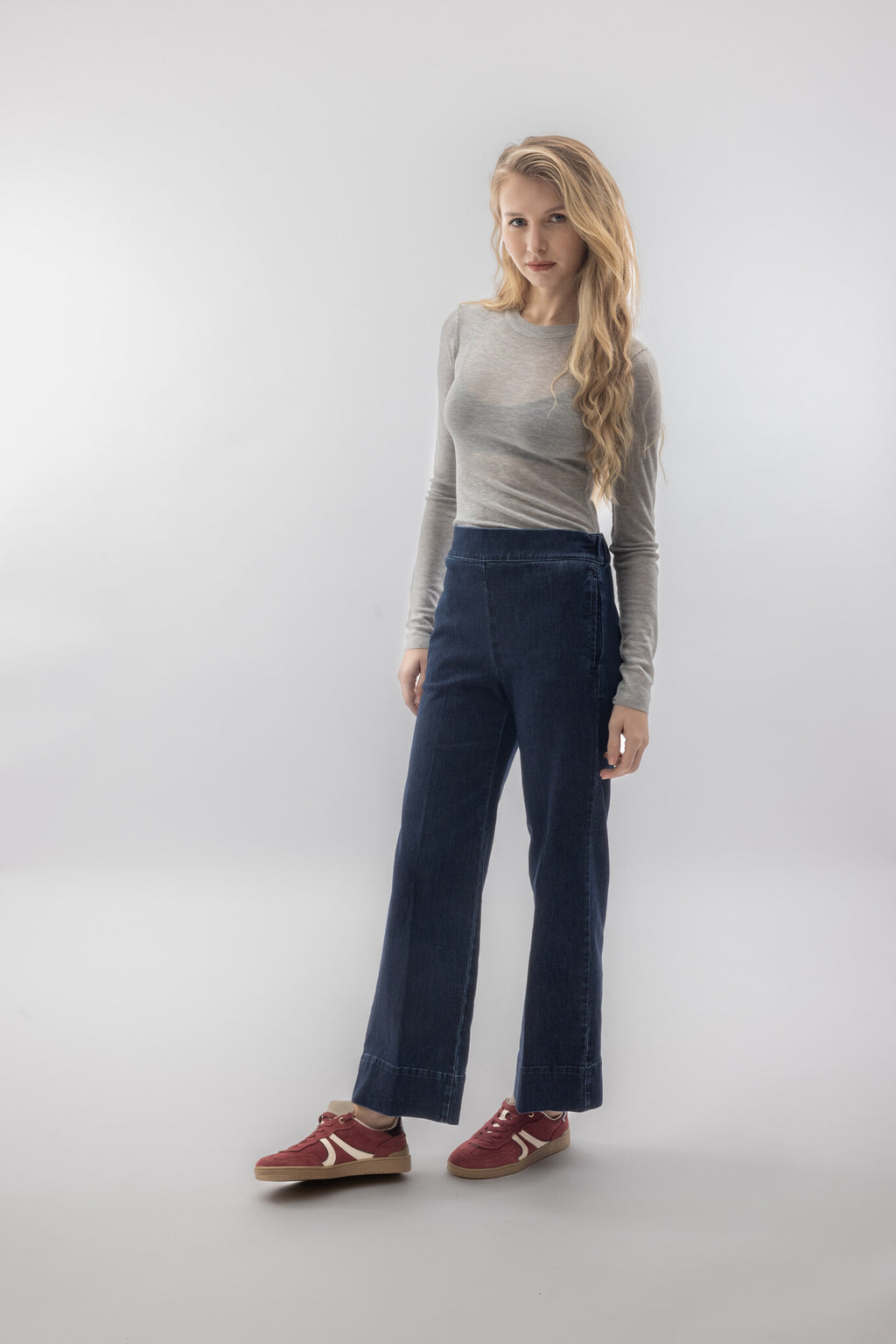 Pantalón vaquero Cigala's Relaxed Wide Leg 195-1 azul, vista 3