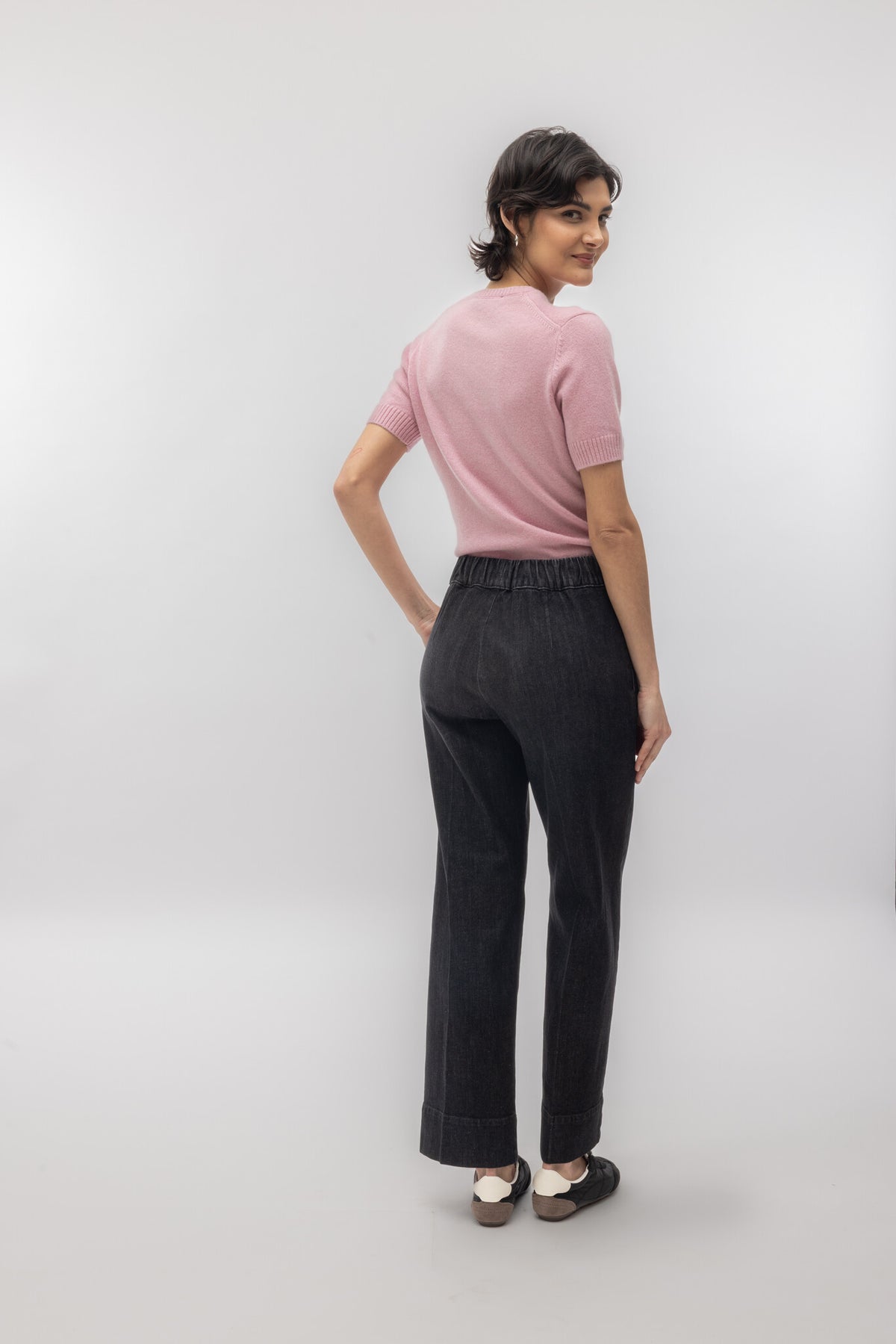 Pantalón vaquero Cigala's Relaxed Wide Leg 195-1 gris, vista 2
