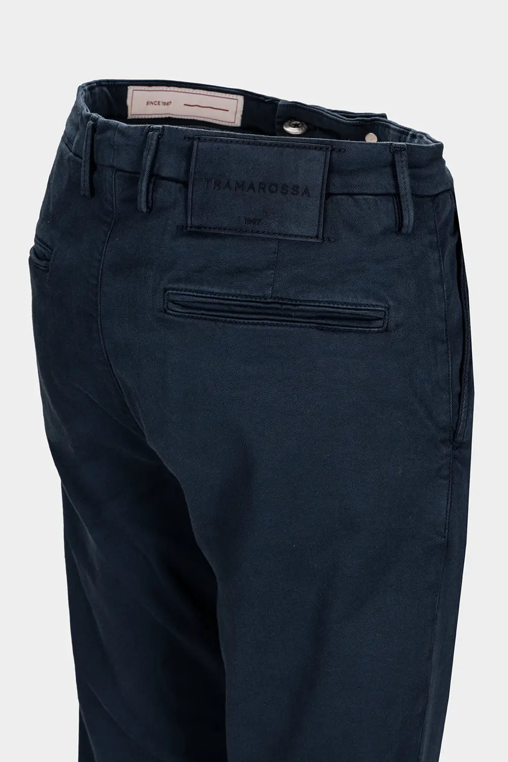 Pantalón chino Tramarossa Alberto Carrot azul marino
