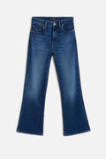 Vaquero 7 For All Mankind Cropped Boot azul oscuro para mujer