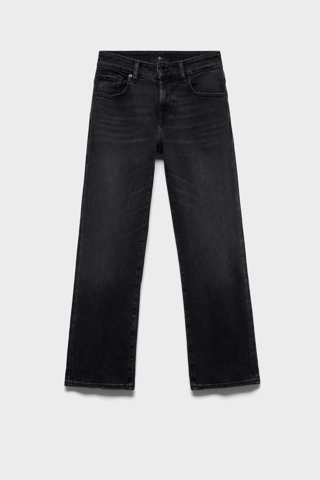 Vaquero 7 For All Mankind Calie Straight Ankle gris para mujer