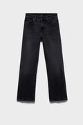 Vaquero 7 For All Mankind Calie Straight Ankle gris para mujer