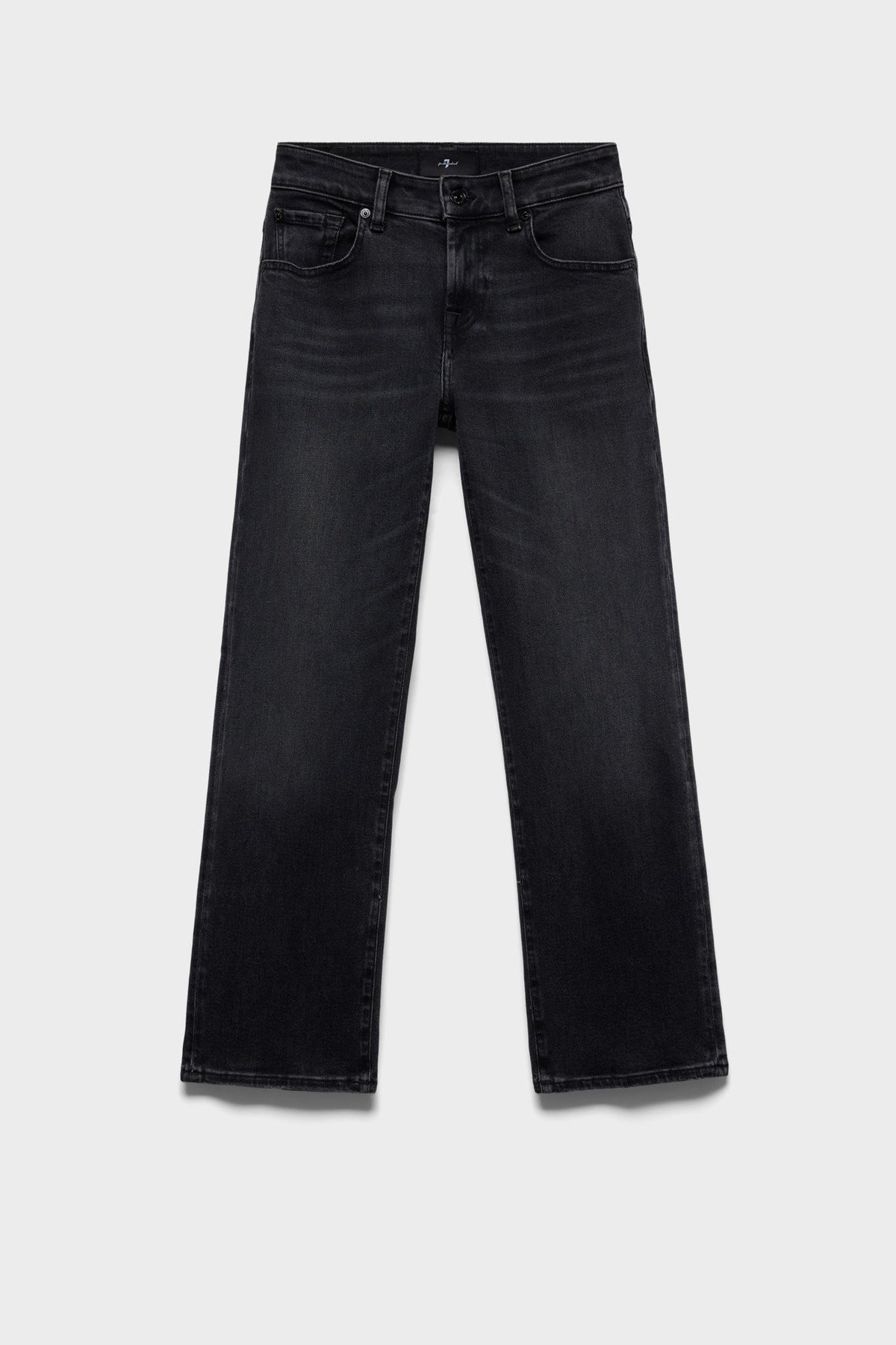 Vaquero 7 For All Mankind Calie Straight Ankle gris para mujer