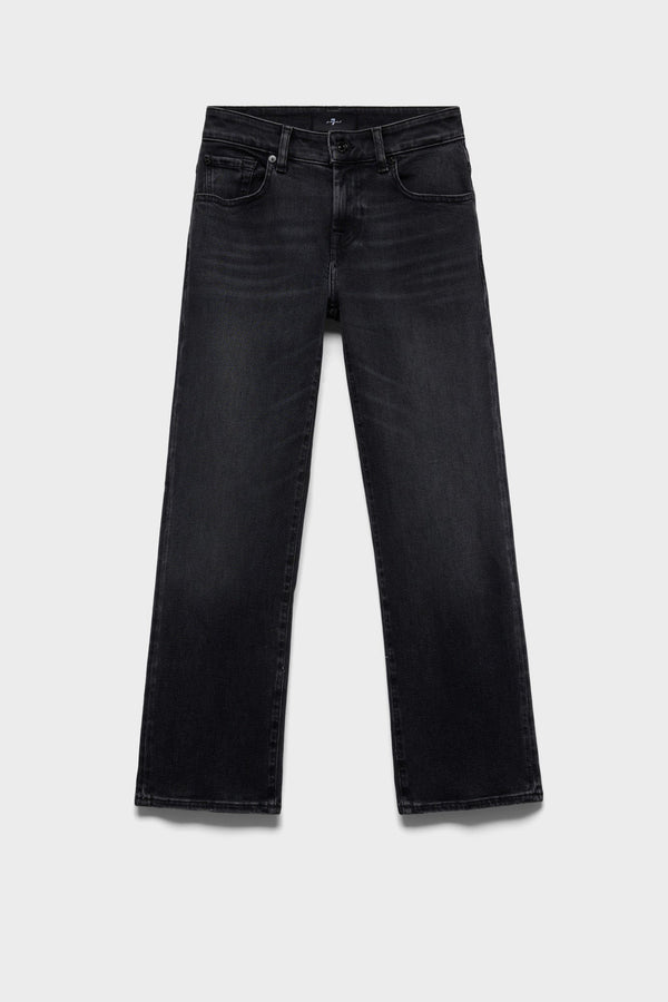 Vaquero 7 For All Mankind Calie Straight Ankle mujer gris