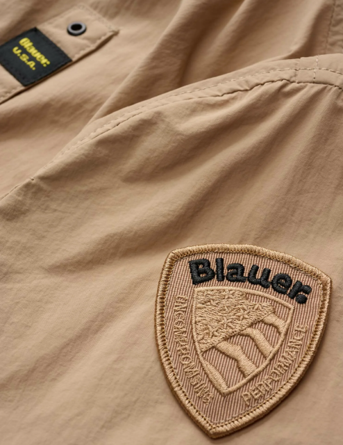 Bomber Nylon Alwin Blauer BLAUER