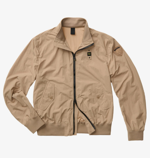 Bomber Nylon Alwin Blauer BLAUER