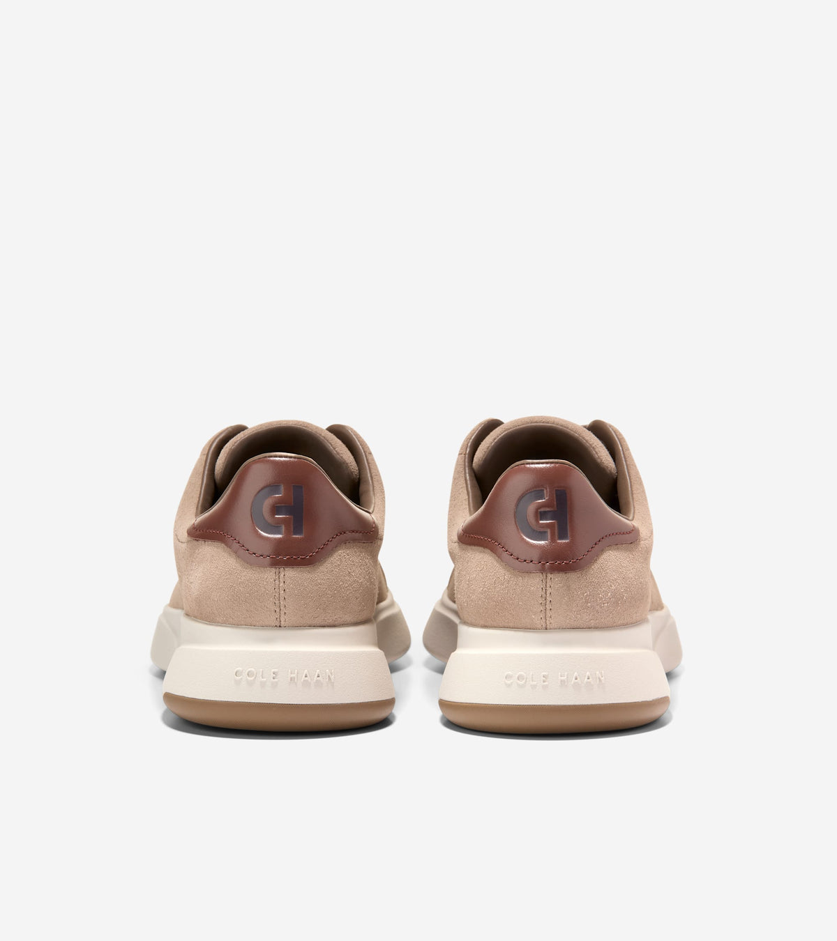 Zapatillas Cole Haan GrandPrø Tennis 2.0 en ante marrón café, vista 4