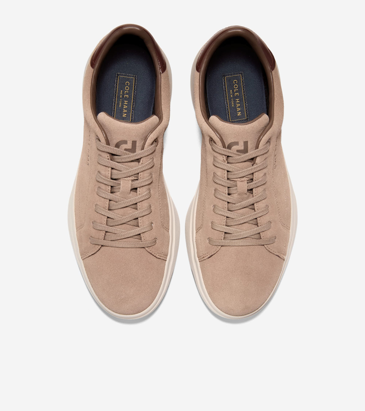Zapatillas Cole Haan GrandPrø Tennis 2.0 en ante marrón café, vista 5