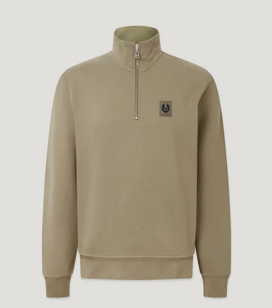 Sudadera Cremellera 1/4 Belstaff Verde BELSTAFF