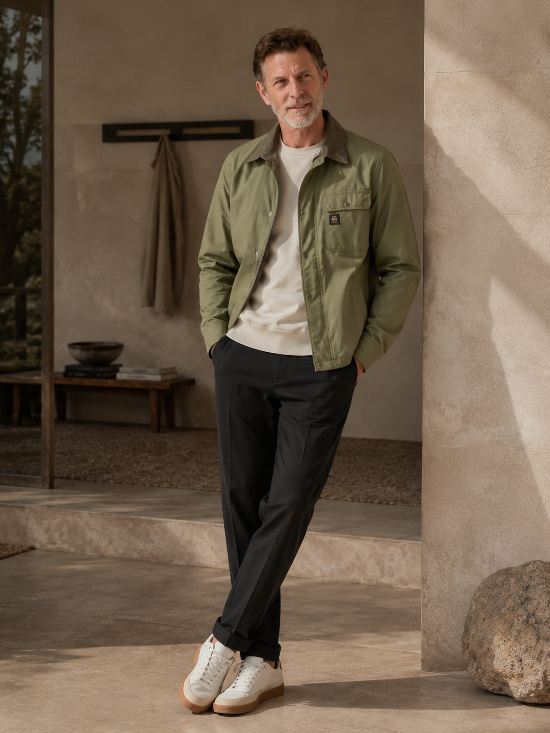 Cazadora Belstaff Impermiable Verde BELSTAFF