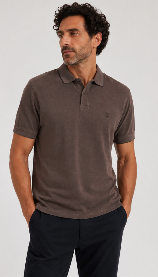 Polo Pique Herno Chocolate HERNO