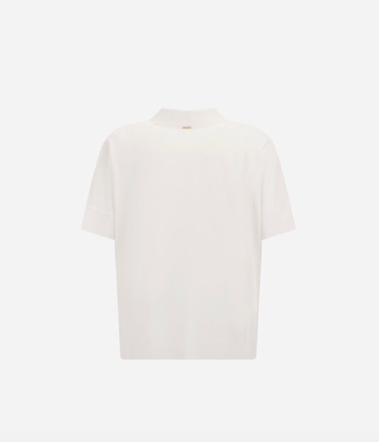 Polo Blanco Glam Herno HERNO