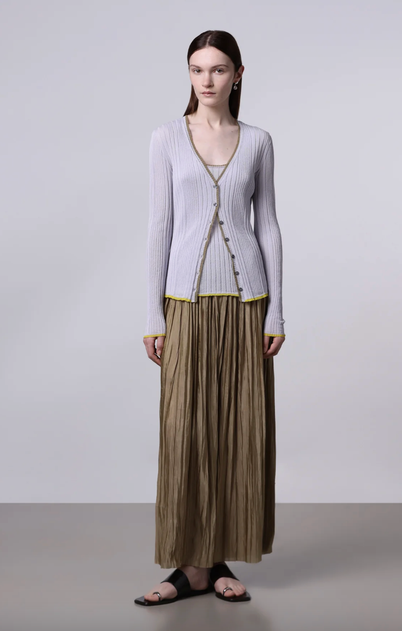 Chaqueta de Punto Lila Roberto Collina Roberto Collina