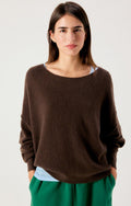 Jersey mujer American Vintage Damsville marrón