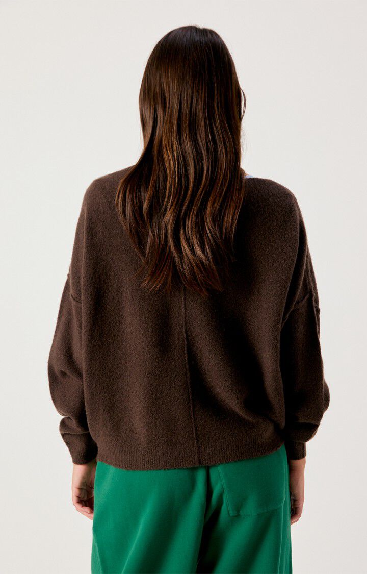 Jersey mujer American Vintage Damsville marrón, vista 2