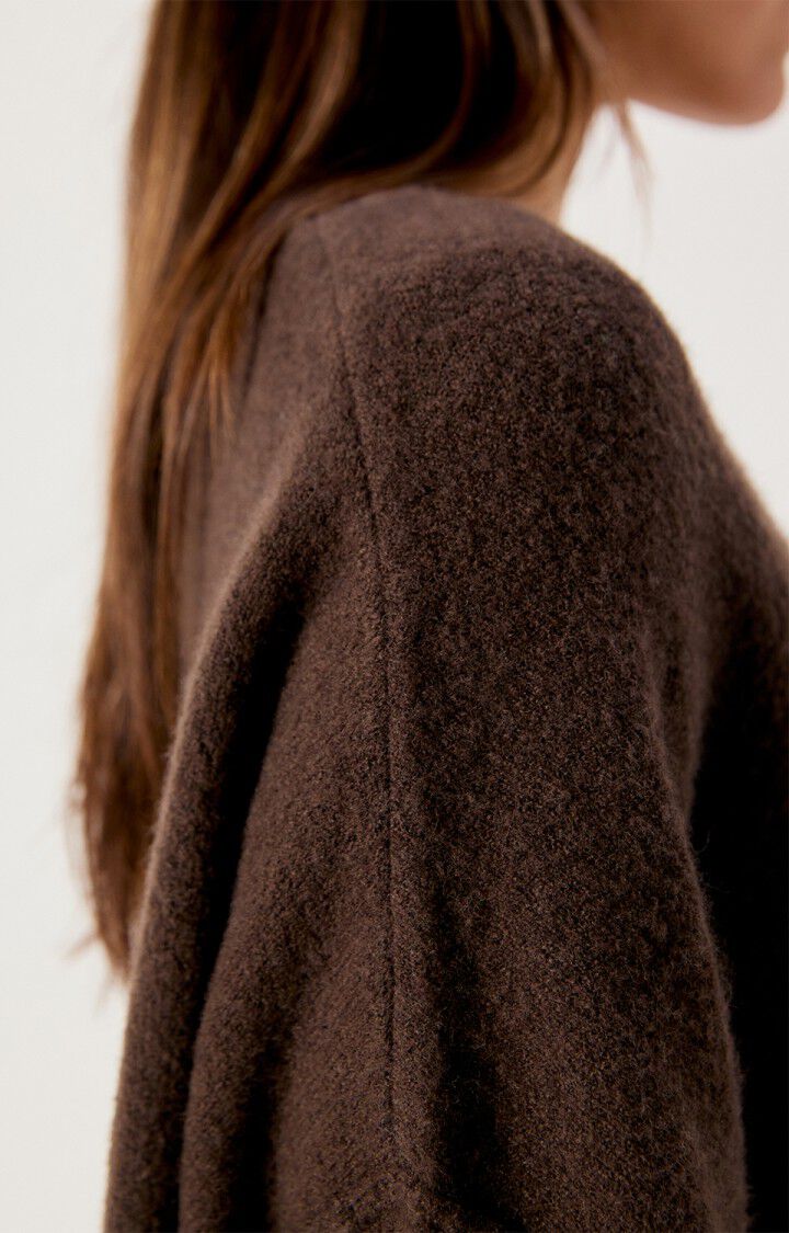 Jersey mujer American Vintage Damsville marrón, vista 3