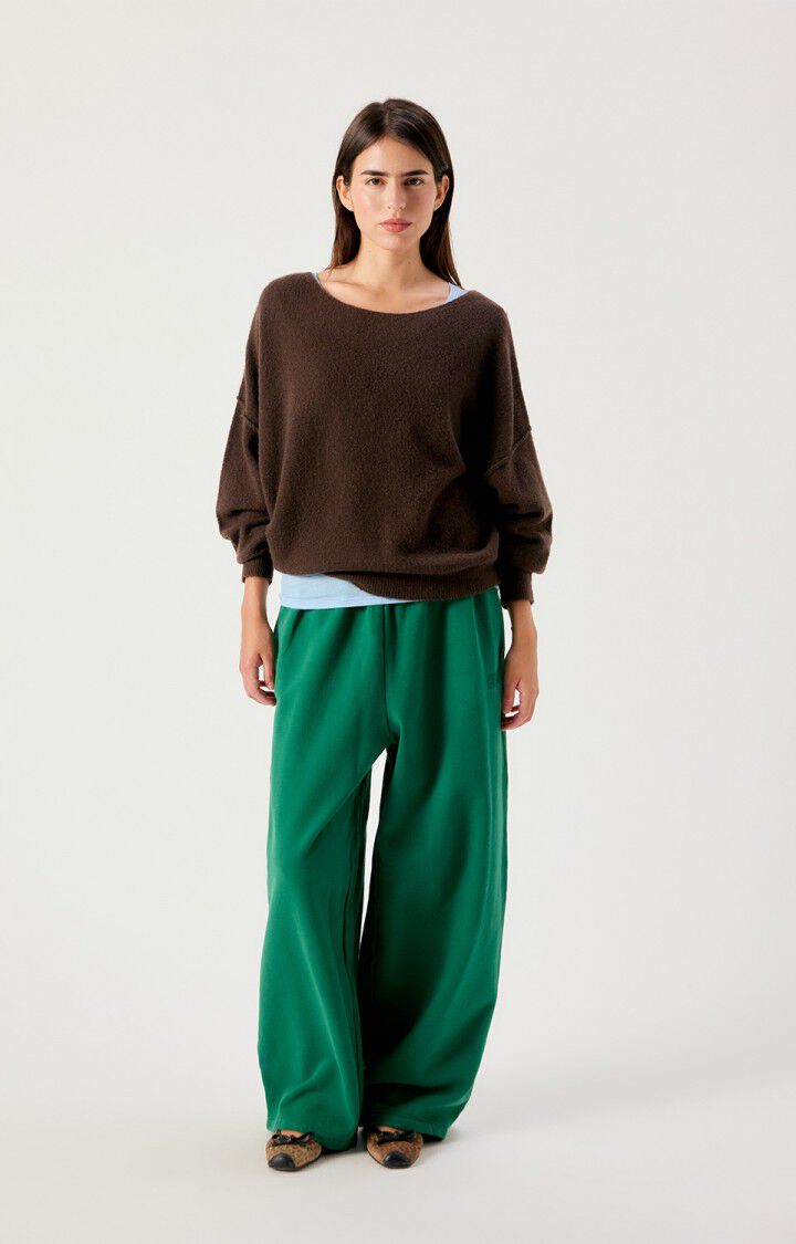 Jersey mujer American Vintage Damsville marrón, vista 4