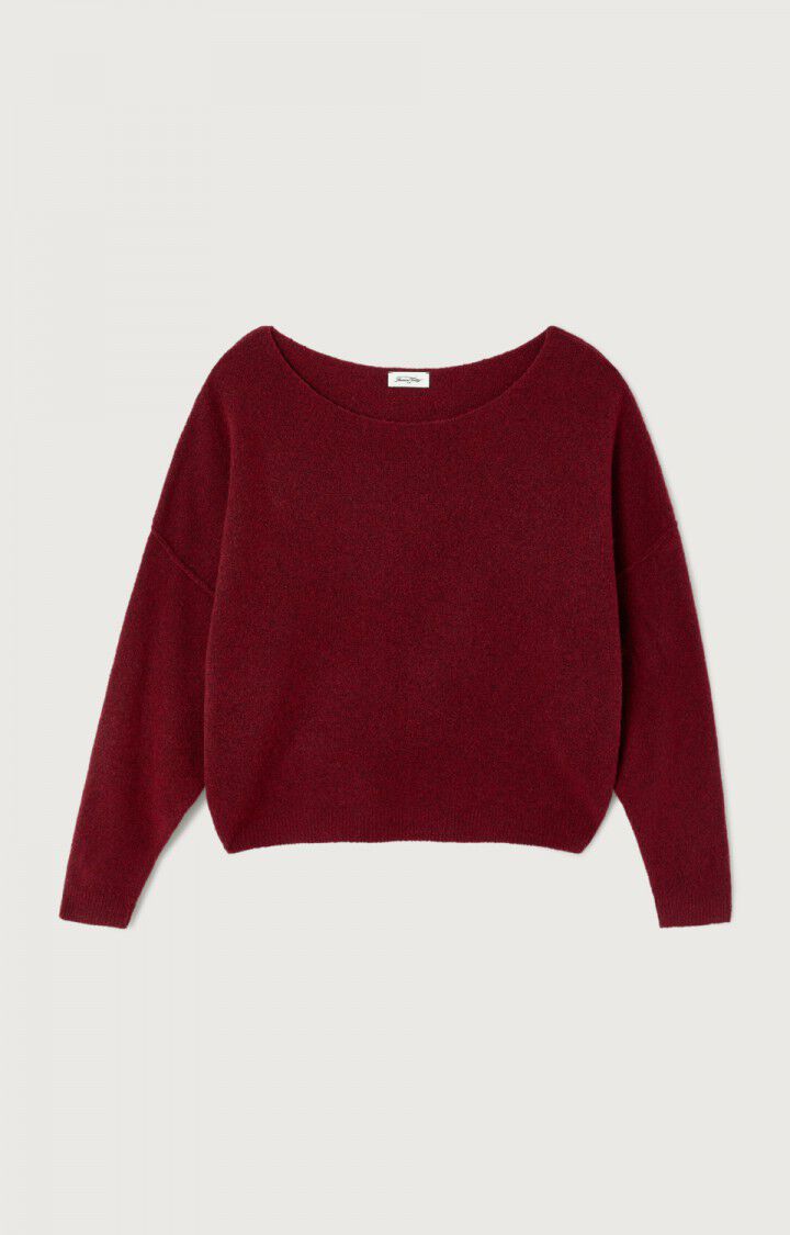 Jersey mujer American Vintage Damsville granate, vista 8