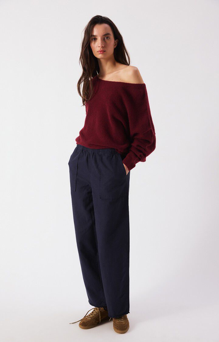 Jersey mujer American Vintage Damsville granate